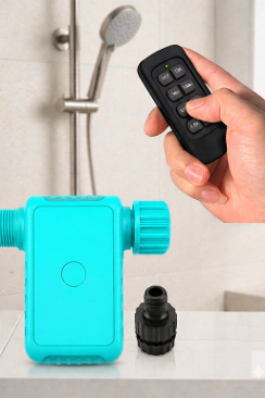 Remote Shower Timer automatic water shutoff device for teens with ADHD and autism